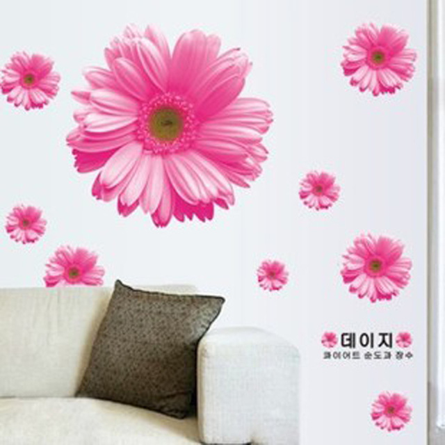 2-шт-лот-украшения-дома-3D-стикер-стены-желтый-розовый-цветок-ромашка-хризантемы-спальня-гостиной-декор.jpg_640x640
